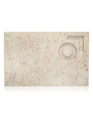 Beviro Purifying Body Scrub Bar Zesty Vetiver твърд сапун с пилинг 135 гр.