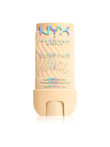 NYX Professional Makeup Buttermelt Glow Stix озаряващ стик цвят 05 Sending Melts 5 гр.