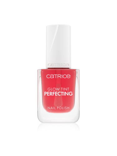 Catrice Glow Tint Perfecting прозрачен лак за нокти цвят 010 Soft Blush 10.5 мл.