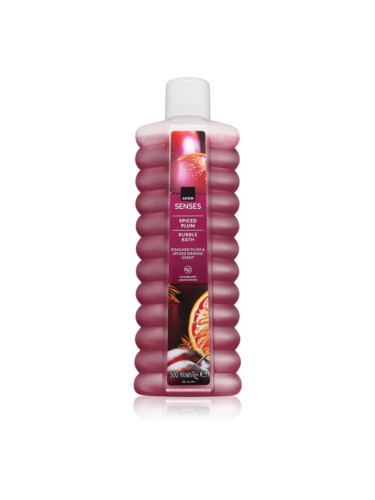 Avon Senses Spiced Plum пяна за вана 500 мл.