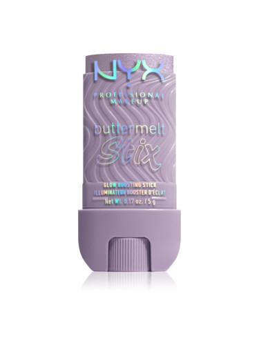 NYX Professional Makeup Buttermelt Glow Stix озаряващ стик цвят 02 Love At First Melt 5 гр.