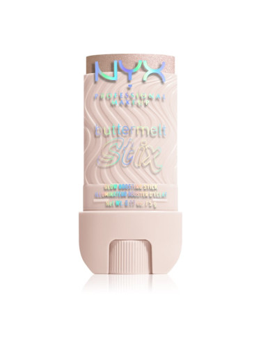 NYX Professional Makeup Buttermelt Glow Stix озаряващ стик цвят 01 Big Melt Energy 5 гр.