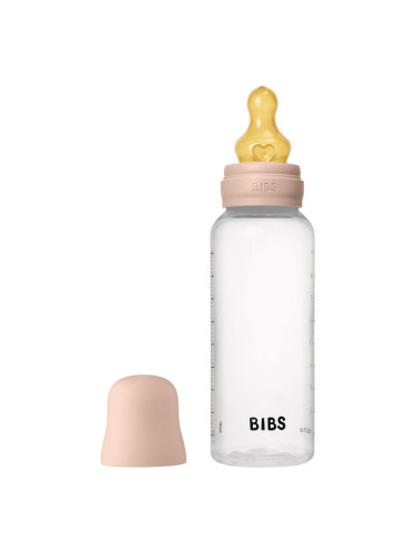 BIBS Anti-Colic Baby Bottle Latex шише против колики с биберон от латекс Blush 270 мл.