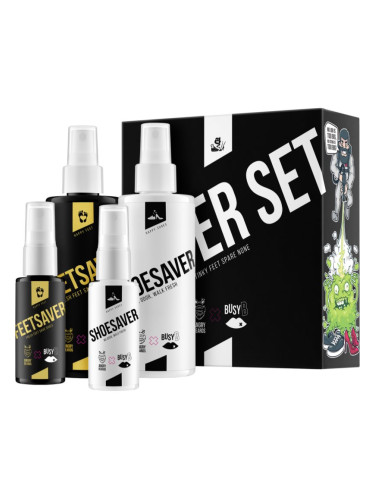 Angry Beards FeetSaver SaverSet подаръчен комплект за крака и обувки