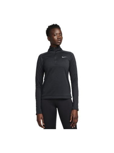 Nike DF PACER HZ Дамски суитшърт за тренировка, черно, размер