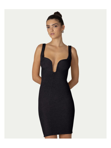 Къса рокля MIKA BLACK