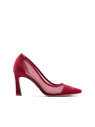 Обувки FIORELLINI PUMP MESH 85 DARK RED