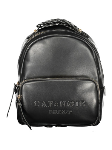 Черна модна раница CafèNoar