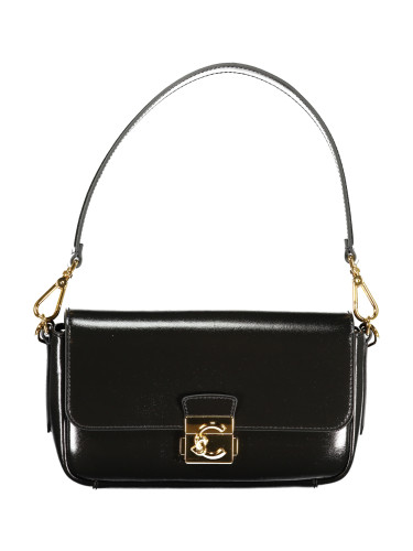 Елегантна черна чанта през рамо