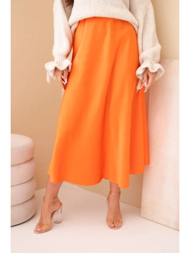 Оранжева миди пола от Kesi Włoski