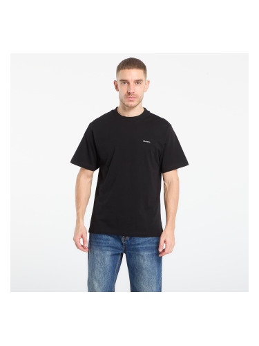 Тениска Queens Men's Esssential T-Shirt With Contrast Print 3-Pack Black/ Black/ Black S