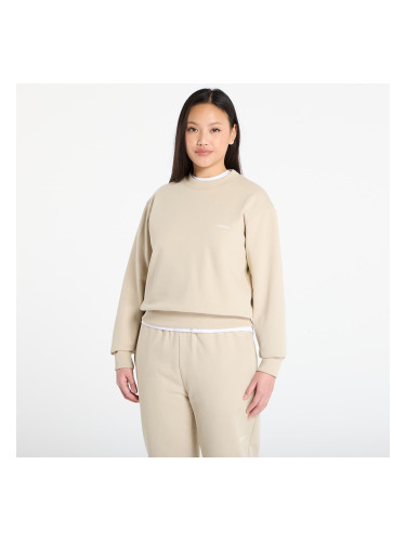 Суитшърт Queens Women's Sweats Essential Crewneck Sand XS