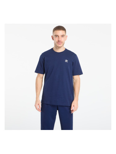 Тениска adidas Trefoil Essentials Tee Night Indigo/ Off White L
