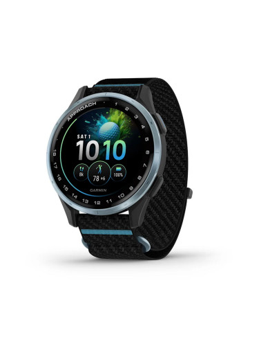 Garmin Approach® J1 - Cloud blue алуминиев безел с black/azure ComfortFit каишка 010-03898-00
