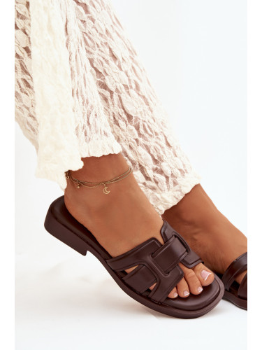 Дамски чехли Boto Lorania Chocolate