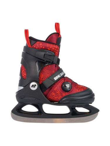 K2 RINK RAVEN ICE BOA Детски кънки за лед, червено, размер 32-37