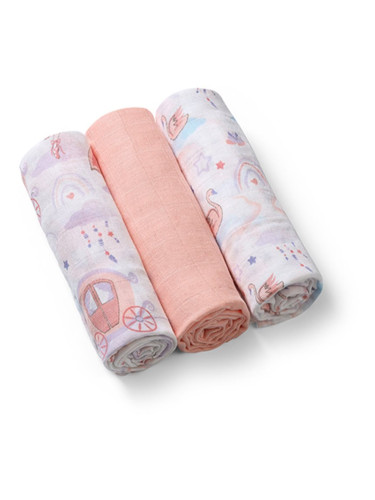 BabyOno Super Soft Peach пелени от плат Peach 70x70 cm 3 бр.