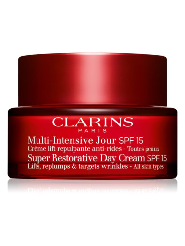 Clarins Super Restorative Day Cream SPF 15 подмладяващ дневен крем SPF 15 50 мл.