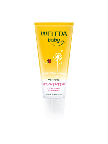 Weleda Baby крем за лице с невен без парфюм 50 мл.