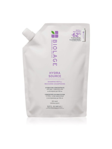 Biolage Essentials HydraSource Refill шампоан за суха коса Refill 500 мл.