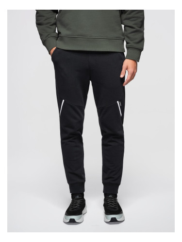 Мъжки анцуг със структурирана плетка и омбре принт