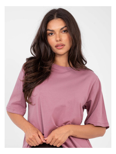 Дамска тъмнорозова тениска