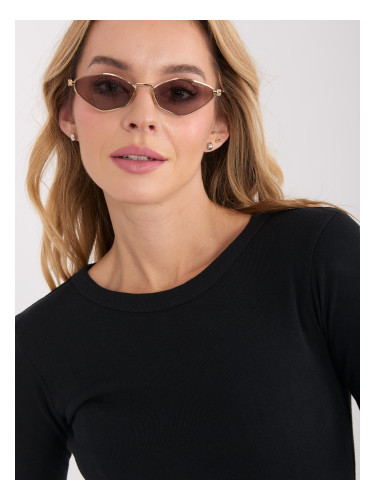 Черна блуза с дълъг ръкав