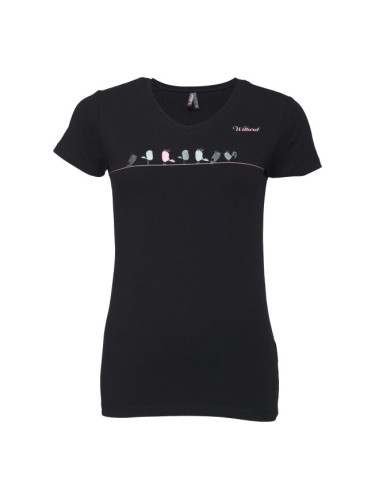 Willard STEFFIE Дамска тениска, черно, размер