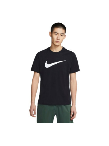 Nike NSW TEE ICON SWOOSH Мъжка тениска, черно, размер XXL