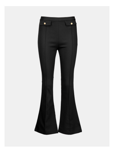 Черни дамски панталони тип „bootcut“