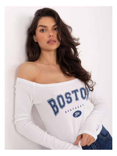 Блуза с надпис Boston