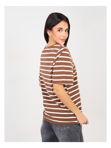 Дамска раирана тениска