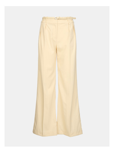 Кремави дамски широки панталони ORSAY