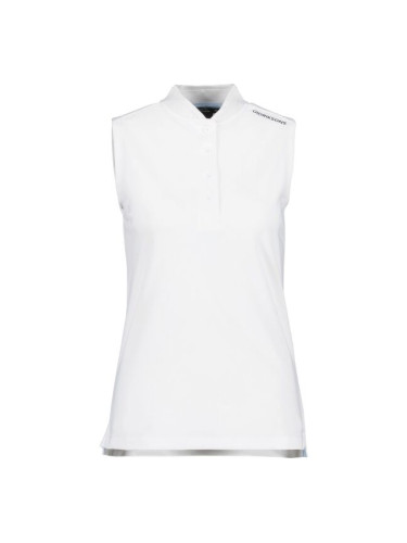 DIDRIKSONS NIKKI Дамска тениска с якичка, бяло, размер