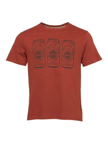 BLEND REGULAR FIT Мъжка тениска, червено, размер