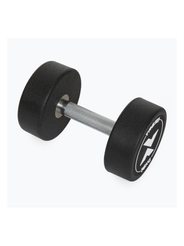 Дъмбел с гумено покритие XTREXO Pro 16 kg  black