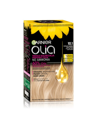 Garnier Olia Big Kit перманентната боя за коса цвят 10.1 Ashy very very light blond 1 бр.
