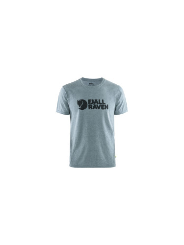 Fjällräven Logo T-Shirt Blue Мъже - Тениски Fjällräven - Син - F87310-520-999-L - Size: L