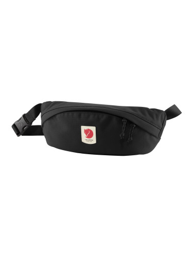 Fjällräven Ulvö Hip Pack Medium Black Unisex - Раници и чанти Fjällräven - Черен - F23165-550-One-size - Size: One size