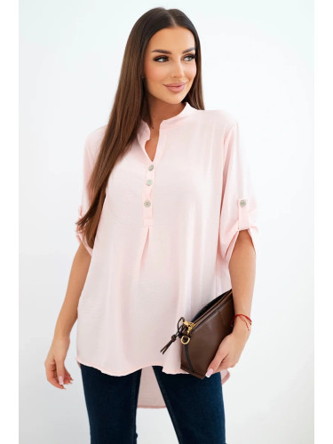 Дамска блуза с удължен гръб