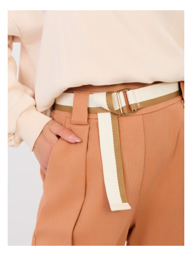 Едноцветни панталони в тъмно оранжево