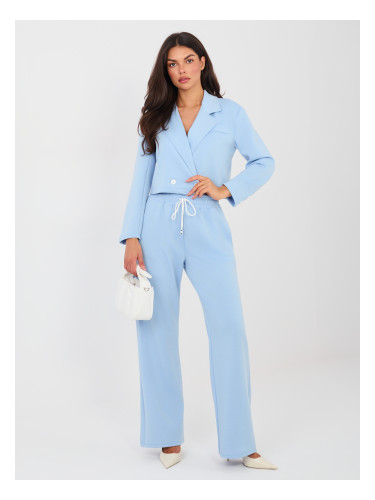 Светлосин дамски комплект