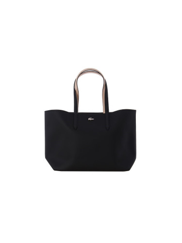 Голяма черна чанта Lacoste
