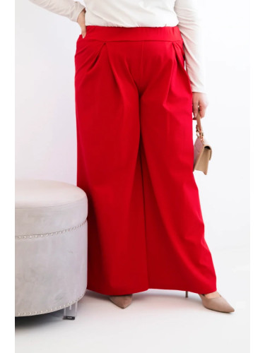 Широки панталони Kesi Plus Size