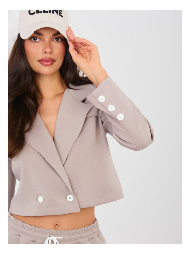 Дамски комплект в тъмнобежово