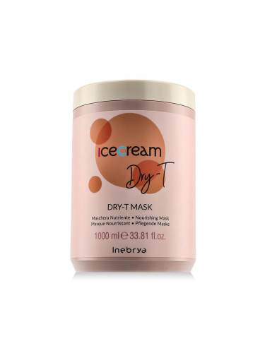 Inebrya Ice Cream Dry-T Nourishing Mask Маска за коса 1000 ml