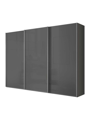 ТРИКРИЛ ГАРДЕРОБ ЛУМОС С ПЛЪЗГАЩИ ВРАТИ 249/68/222 СМ