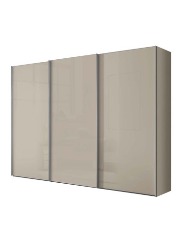 ТРИКРИЛ ГАРДЕРОБ ЛУМОС С ПЛЪЗГАЩИ ВРАТИ 249/68/222 СМ