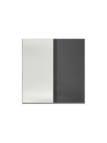 ДВУКРИЛ ГАРДЕРОБ ЛУМОС С ПЛЪЗГАЩИ ВРАТИ 200/68/222 СМ С ОГЛЕДАЛО