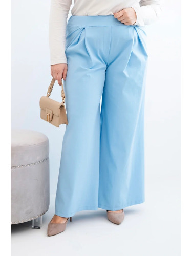 Широки панталони Kesi Plus Size